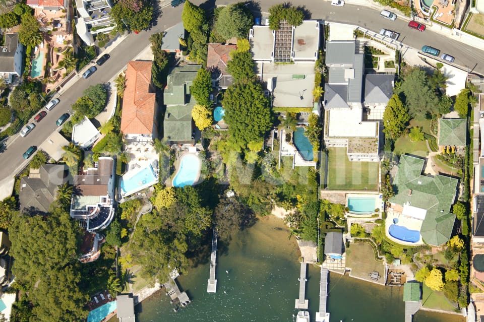 Aerial Image of Closeup of Cowdroy Avenue in Cammeray