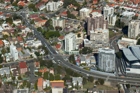 Aerial Image of BONDI JUNCTION.