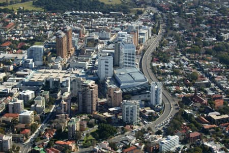 Aerial Image of BONDI JUNCTION.