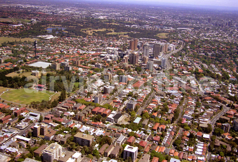 Aerial Image of Bondi and Bondi Junction