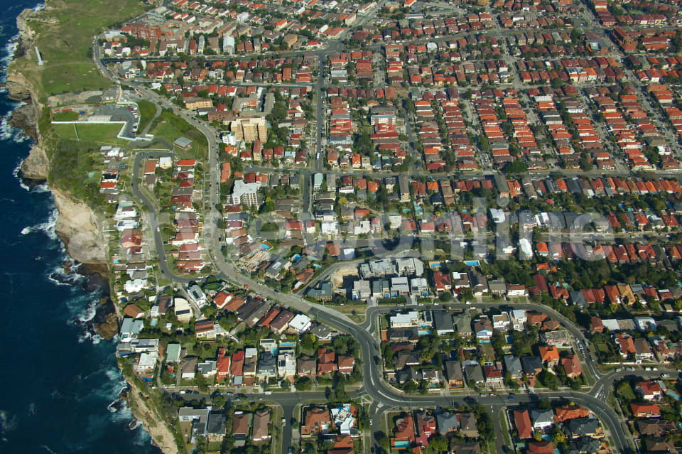 Aerial Image of Dover Heights and North Bondi