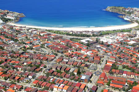 Aerial Image of BONDI BEACH.