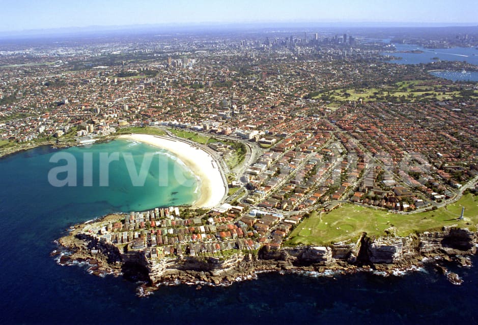 Aerial Image of North Bondi to Sydney\'s CBD
