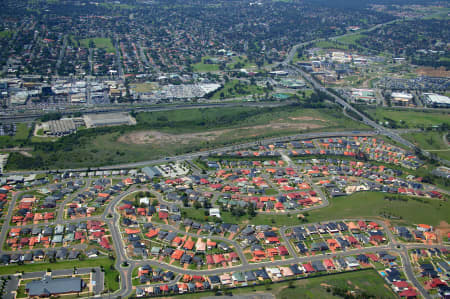 Aerial Image of BLAIR ATHOL, CAMPBELLTOWN AND BRADBURY.