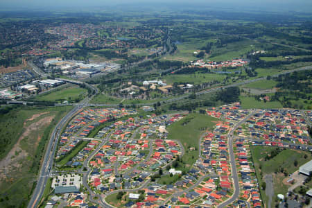 Aerial Image of BLAIR ATHOL LOOKING SOUTH WEST.