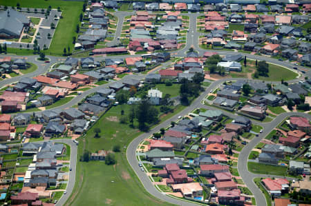 Aerial Image of CLOSEUP OF BLAIR ATHOL.