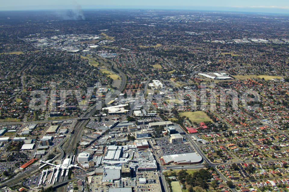Aerial Image of Blacktown to the City