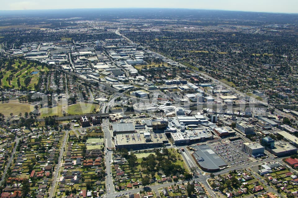 Aerial Image of Blacktown Looking North East