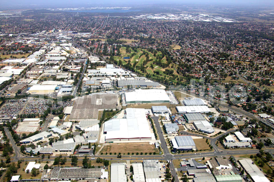 Aerial Image of Industrial in Blacktown
