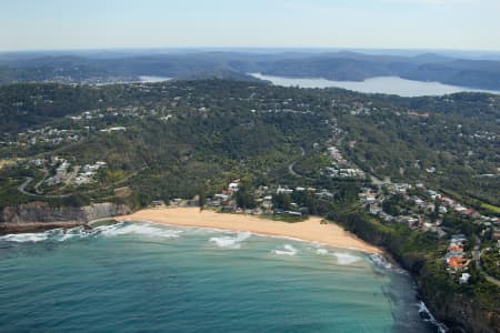 Aerial Image of BILGOLA BEACH.