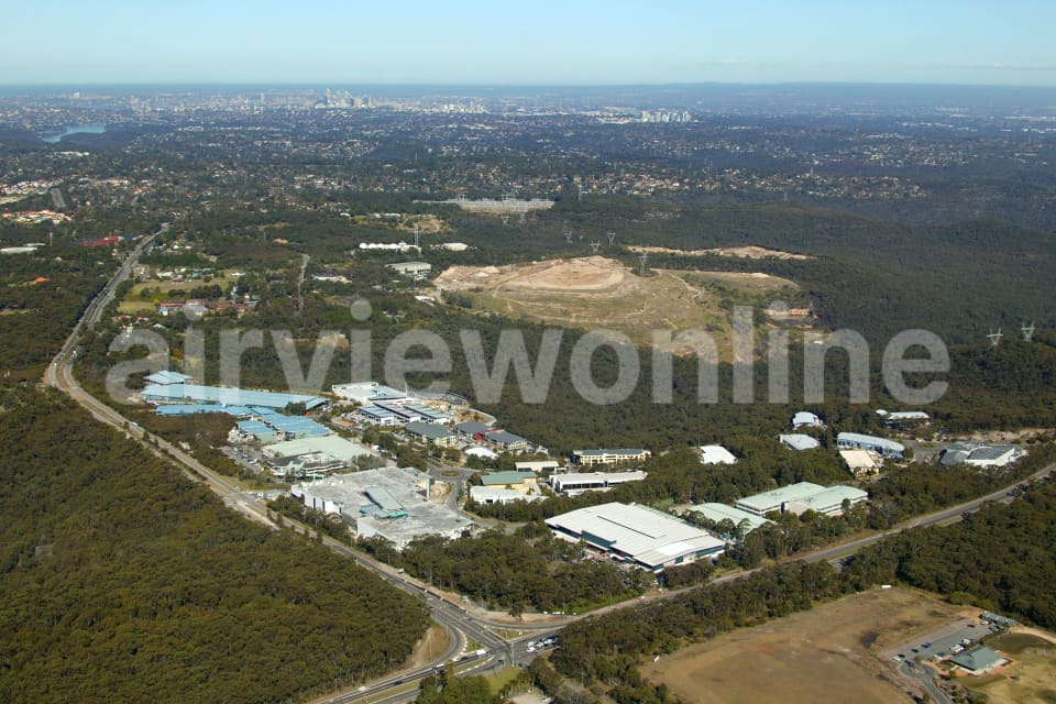 Aerial Image of Terrey Hills Looking North West