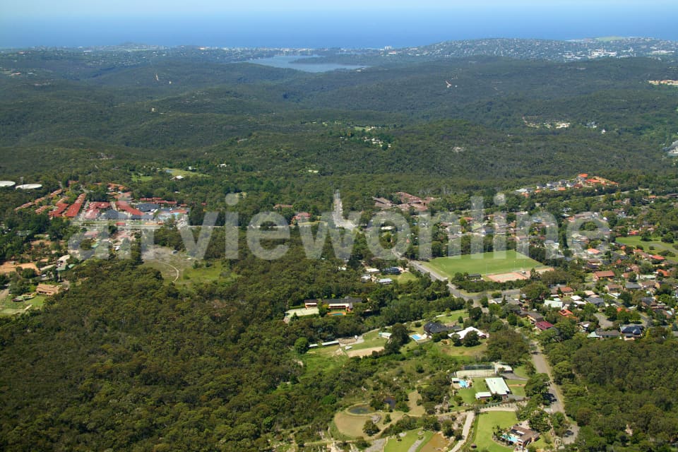 Aerial Image of Belrose to Narrabeen Lakes