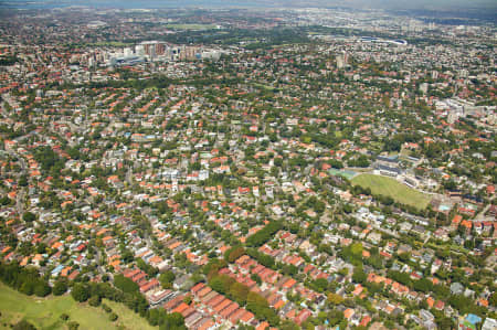 Aerial Image of BELLEVUE HILL LOOKING SOUTH WEST.
