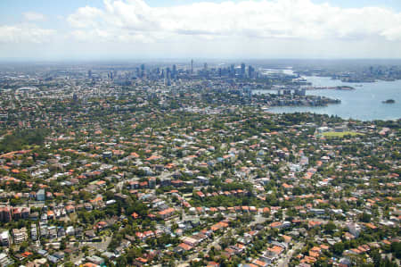 Aerial Image of BELLEVUE HILL LOOKNG WEST.
