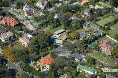 Aerial Image of CLOSEUP OF BELLEVUE HILL.