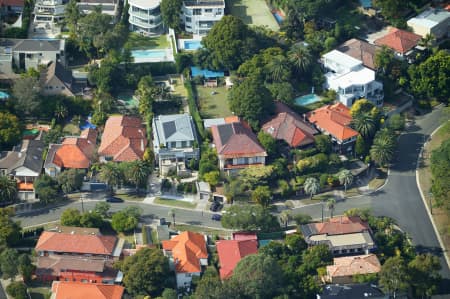 Aerial Image of CLOSEUP OF BELLEVUE HILL.