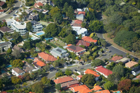 Aerial Image of CLOSEUP OF BELLEVUE HILL.
