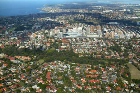 Aerial Image of BELLEVUE HILL LOOKING SOUTH.