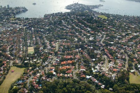 Aerial Image of BELLEVUE HILL, DOUBLE BAY AND POINT PIPER.