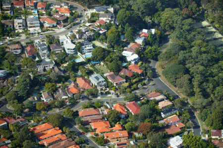 Aerial Image of CLOSEUP OF BELLEVUE HILL.