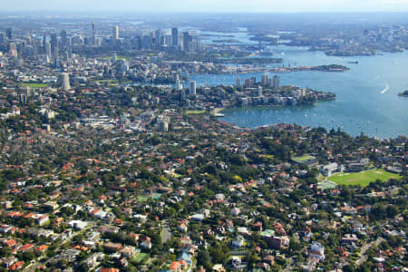 Aerial Image of BELLEVUE HILL TO CITY.