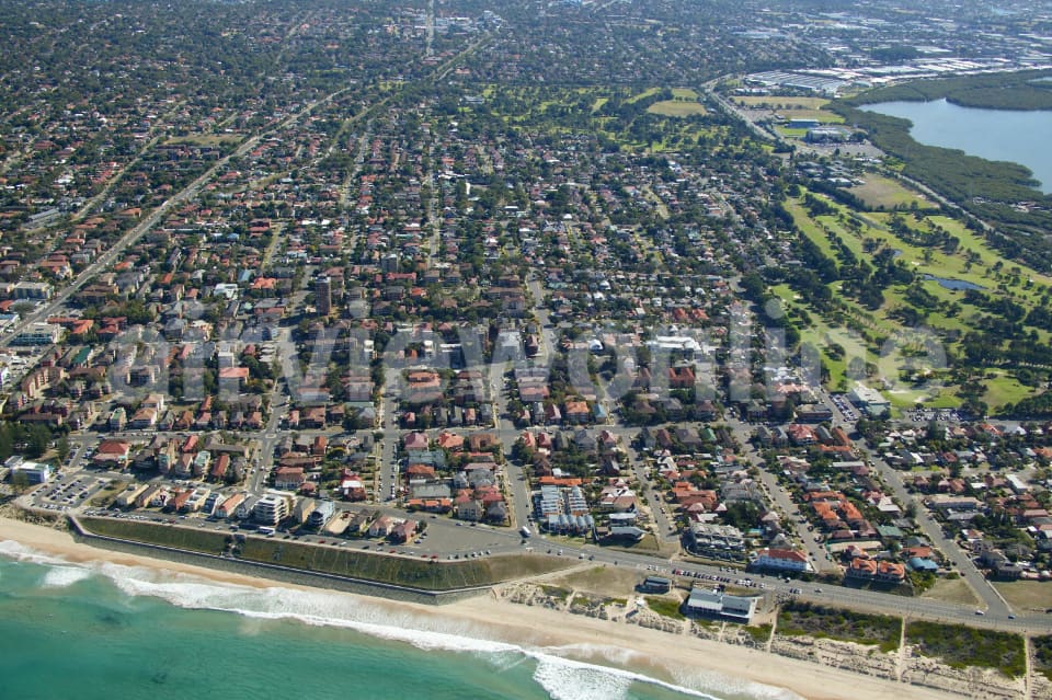 Aerial Image of North Cronulla Beach