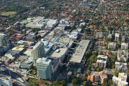 Aerial Image of CHATSWOOD SHOPPING AREA