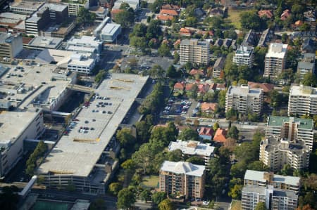 Aerial Image of CHATSWOOD SHOPPING DISTRICT