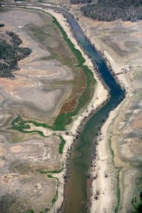 Aerial Image of BURRENDONG DAM.