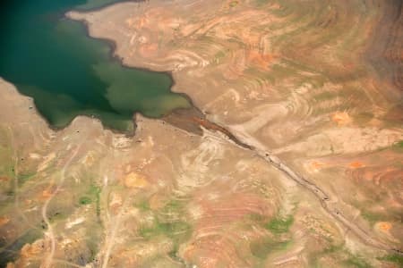 Aerial Image of BURRENDONG DAM.