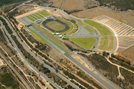 Aerial Image of KWINANA RACE TRACK.