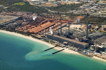 Aerial Image of INDUSTRIAL IN KWINANA.