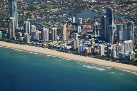Aerial Image of SURFERS PARADISE.