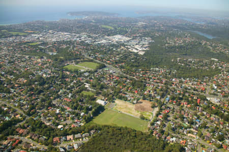 Aerial Image of BEACON HILL TO MANLY.