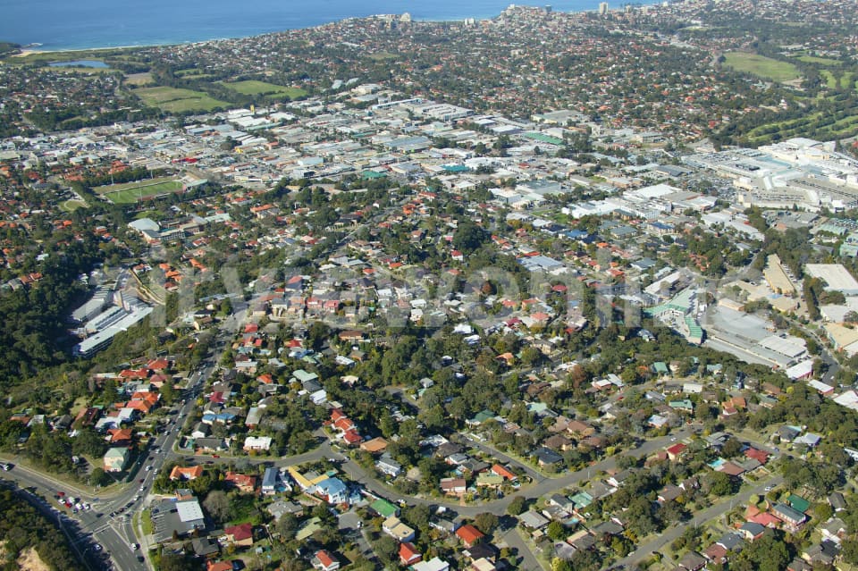 Aerial Image of Beacon Hill to Brookvale