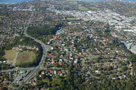 Aerial Image of BEACON HILL TO NORTH CURL CURL.