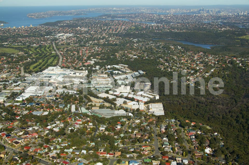Aerial Image of Beacon Hill, Brookvale and Allambie Heights