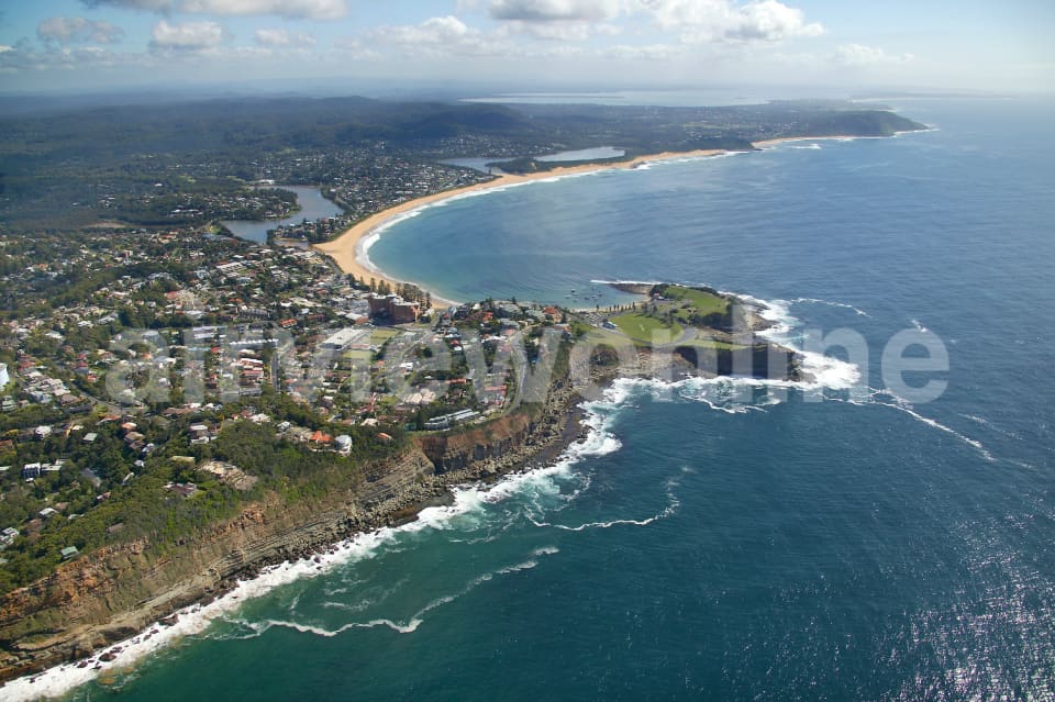 Aerial Image of North Avoca, Terrigal and Wamberal