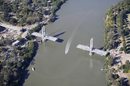 Aerial Image of UNFINISHED BRIDGE, BRISBANE QLD