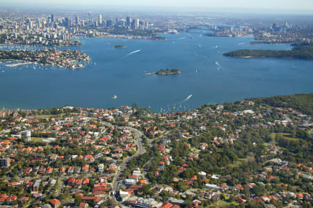 Aerial Image of VAUCLUSE TO CITY SCAPE.