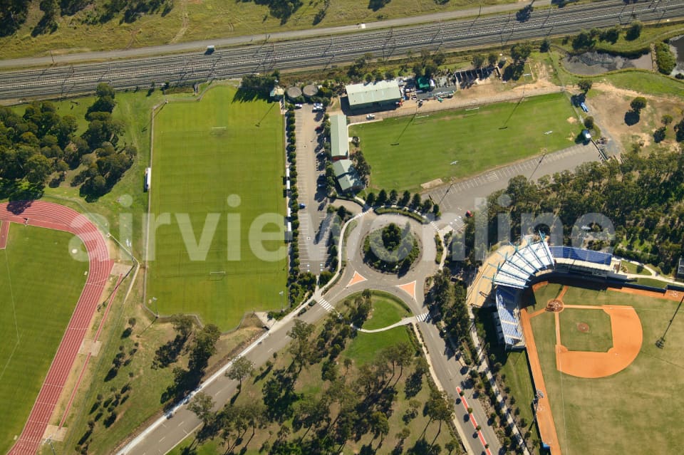 Aerial Image of Blacktown Olympic Park Sydney in Rooty Hill