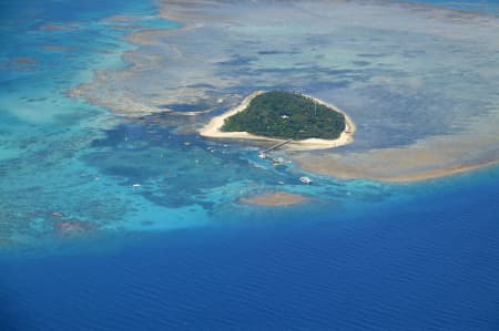 Aerial Image of BEAUTIFUL GREEN ISLAND