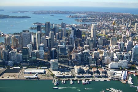 Aerial Image of DARLING HARBOUR AND SYDNEY CBD