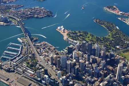 Aerial Image of SYDNEY HARBOUR