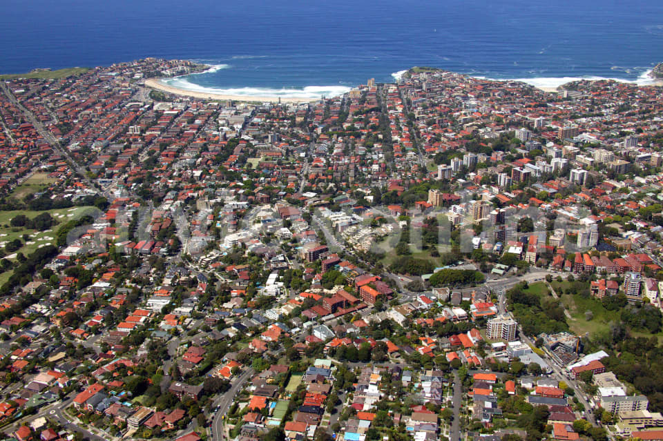 Aerial Image of Bellevue Hill to Bondi Beach