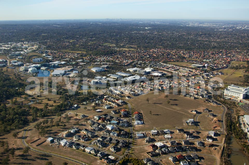 Aerial Image of Bella Vista and Baulkham Hills