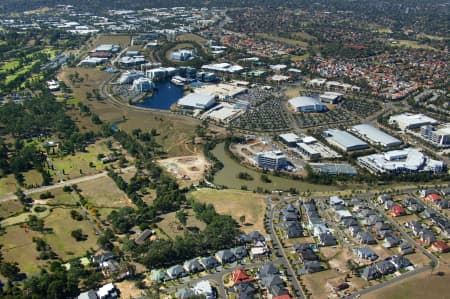 Aerial Image of BELLA VISTA AND BAULKHAM HILLS.