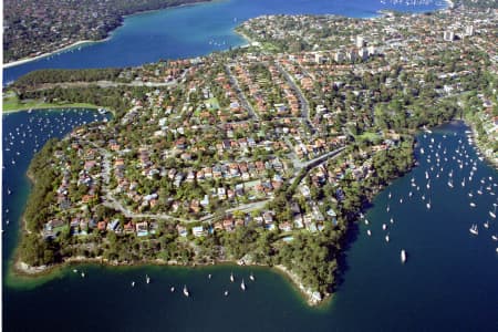 Aerial Image of BELLEVUE HILL TO VAUCLUSE.