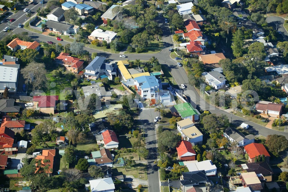 Aerial Image of Kalianna Crescent in Beacon Hill
