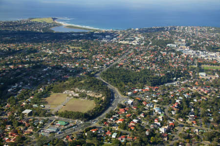 Aerial Image of BEACON HILL TO DEE WHY BEACH.